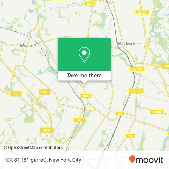CR-81 (81 garret), Midland Park, NJ 07432 map
