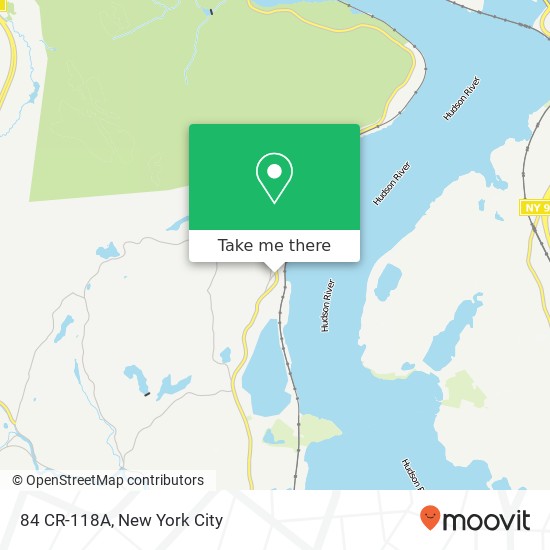 Mapa de 84 CR-118A, Tomkins Cove, NY 10986