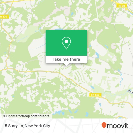 5 Surry Ln, Morristown, NJ 07960 map