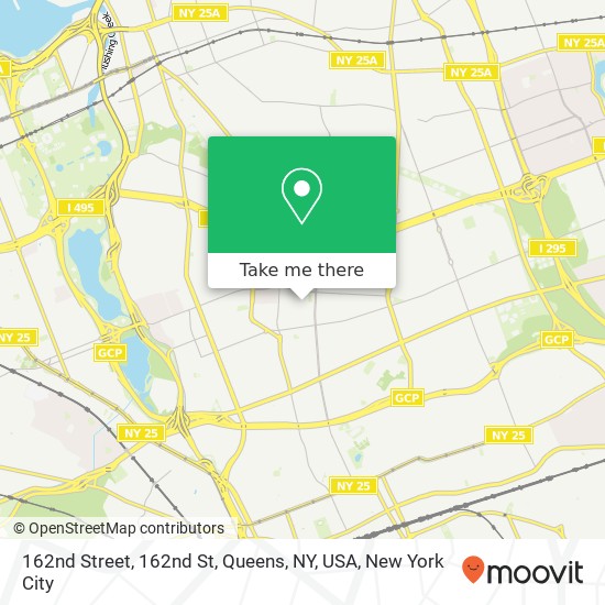 162nd Street, 162nd St, Queens, NY, USA map