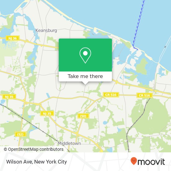Wilson Ave, Middletown, NJ 07748 map