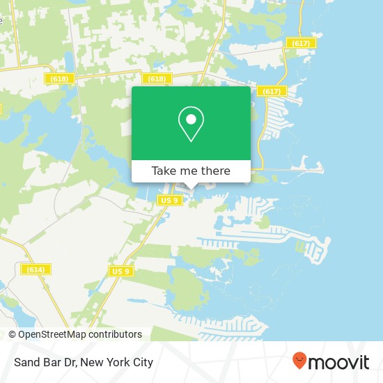 Sand Bar Dr, Bayville, NJ 08721 map