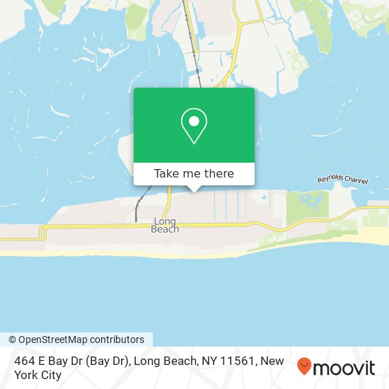 464 E Bay Dr (Bay Dr), Long Beach, NY 11561 map