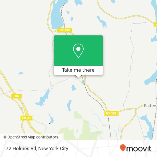 72 Holmes Rd, Holmes (WHALEY LAKE), NY 12531 map