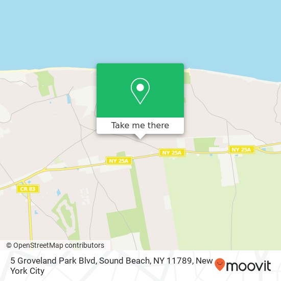 5 Groveland Park Blvd, Sound Beach, NY 11789 map