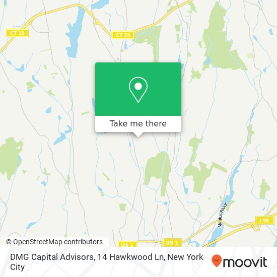 Mapa de DMG Capital Advisors, 14 Hawkwood Ln