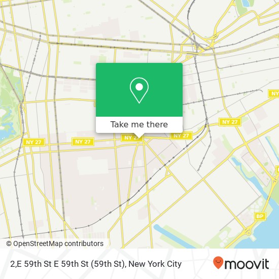 2,E 59th St E 59th St (59th St), Brooklyn, NY 11203 map