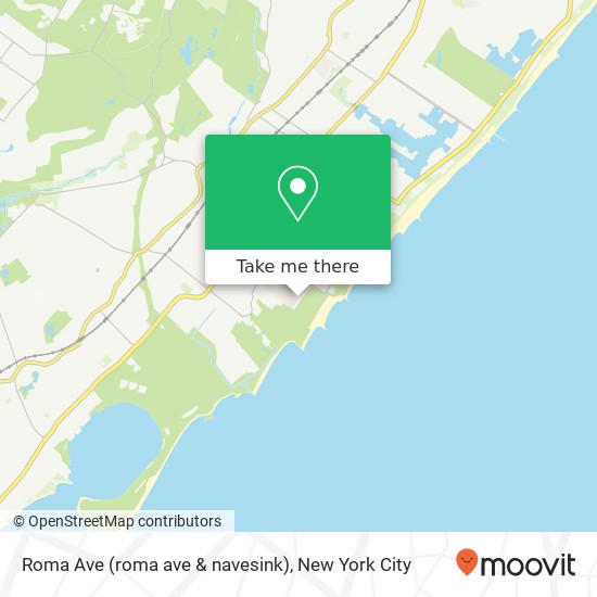 Roma Ave (roma ave & navesink), Staten Island (STATEN ISLAND), NY 10306 map