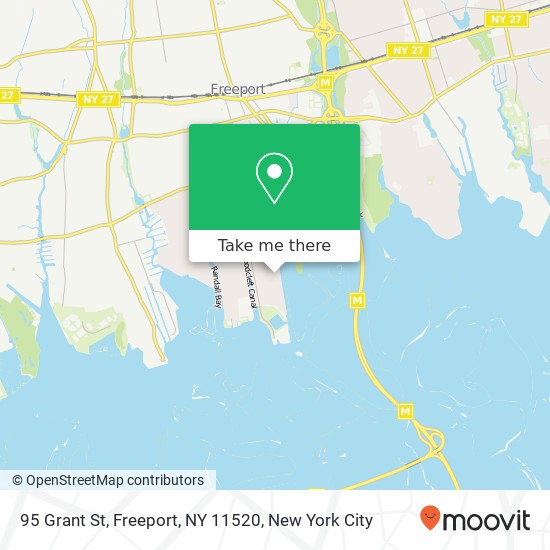 95 Grant St, Freeport, NY 11520 map