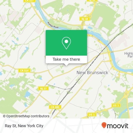 Ray St, Somerset, NJ 08873 map