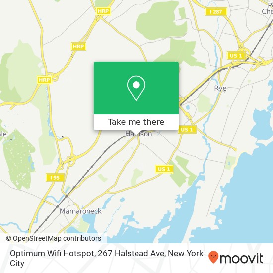 Optimum Wifi Hotspot, 267 Halstead Ave map