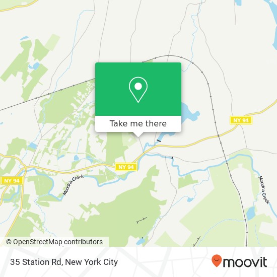 Mapa de 35 Station Rd, Salisbury Mills (Blooming Grove), NY 12577