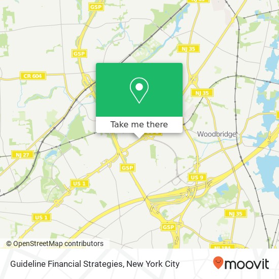Guideline Financial Strategies, 517 US Highway 1 S map