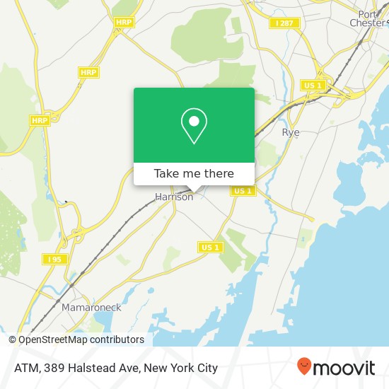 Mapa de ATM, 389 Halstead Ave