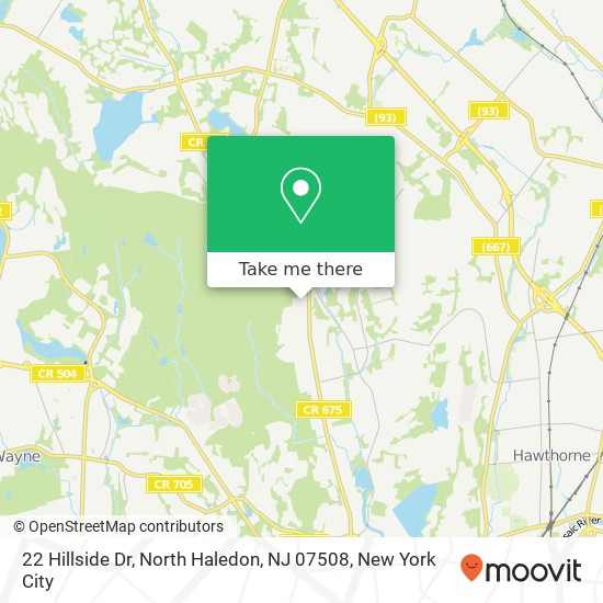 22 Hillside Dr, North Haledon, NJ 07508 map