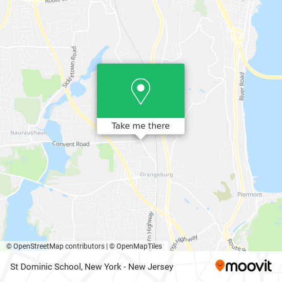 St Dominic School map