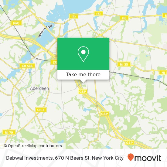 Debwal Investments, 670 N Beers St map
