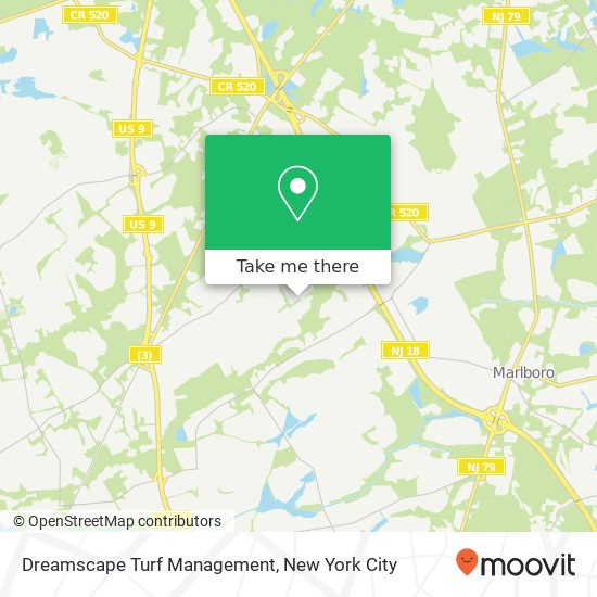 Mapa de Dreamscape Turf Management, 11 Hudson Bay Ter