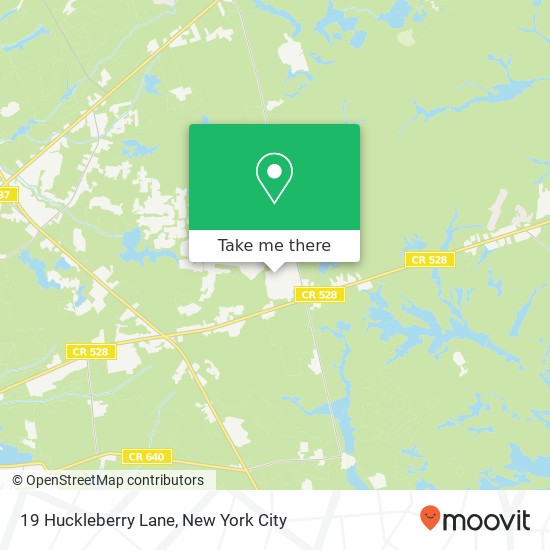 19 Huckleberry Lane, 19 Huckleberry Ln, New Egypt, NJ 08533, USA map