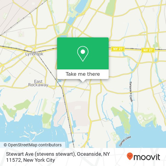 Stewart Ave (stevens stewart), Oceanside, NY 11572 map