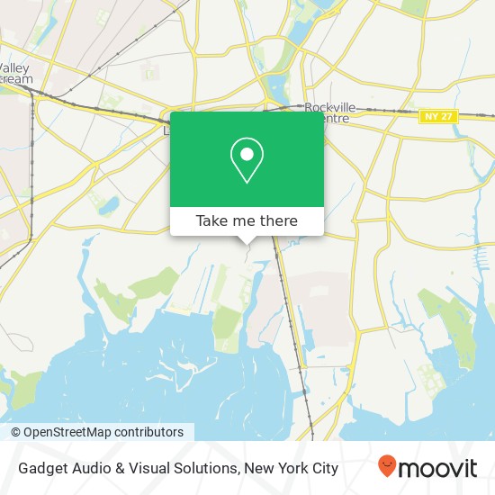 Mapa de Gadget Audio & Visual Solutions, 45 Front St