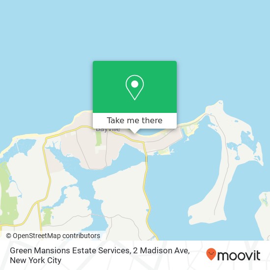 Mapa de Green Mansions Estate Services, 2 Madison Ave