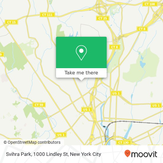 Mapa de Svihra Park, 1000 Lindley St
