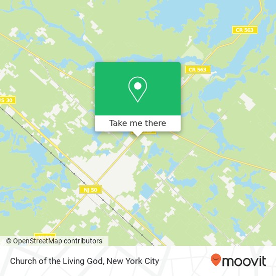 Church of the Living God, 1000 Philadelphia Ave map