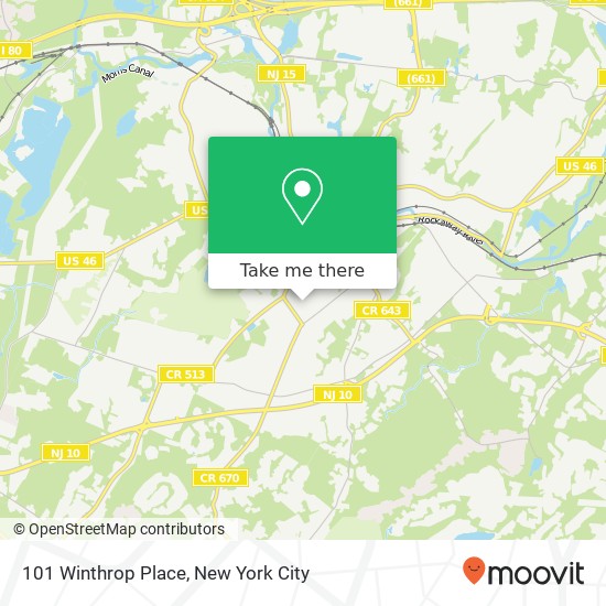 101 Winthrop Place, 101 Winthrop Pl, Dover, NJ 07801, USA map