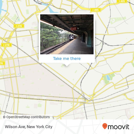 Wilson Ave, Brooklyn, NY 11221 map