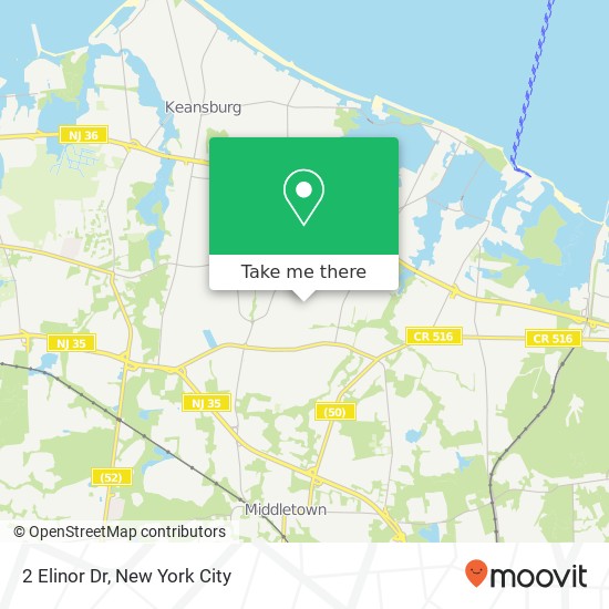 2 Elinor Dr, Middletown, NJ 07748 map