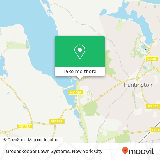 Mapa de Greenskeeper Lawn Systems, 5 Main St