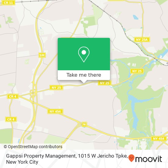 Gappsi Property Management, 1015 W Jericho Tpke map