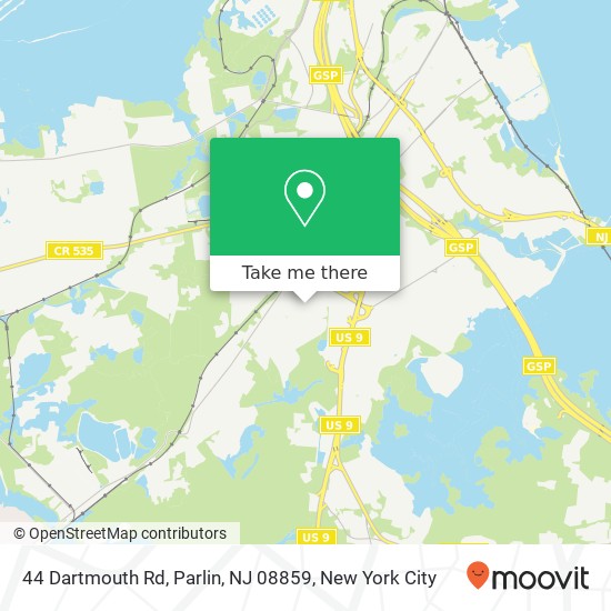44 Dartmouth Rd, Parlin, NJ 08859 map