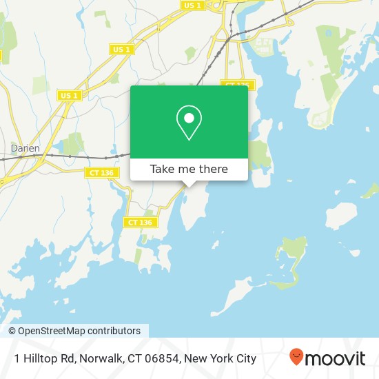 1 Hilltop Rd, Norwalk, CT 06854 map