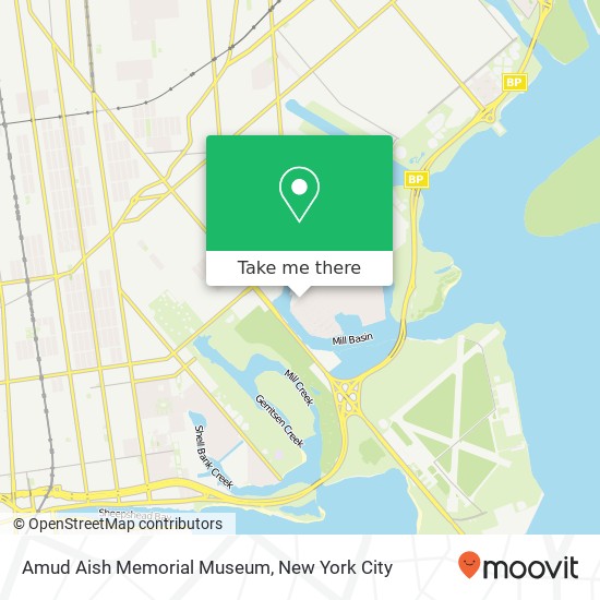 Amud Aish Memorial Museum map