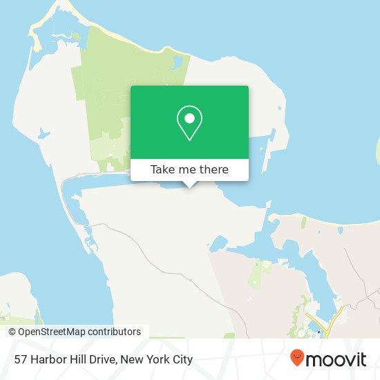 57 Harbor Hill Drive map