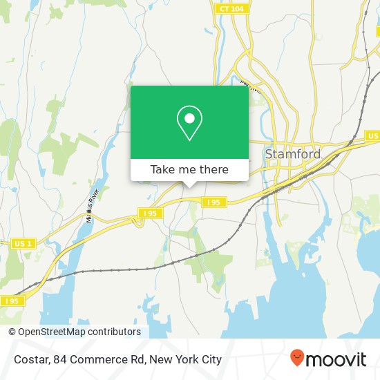 Mapa de Costar, 84 Commerce Rd