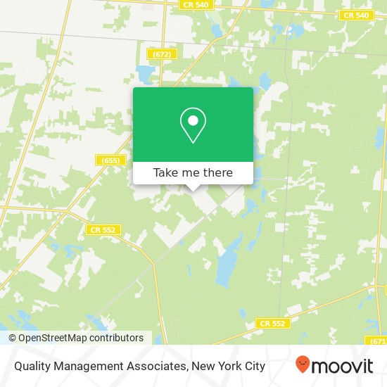 Mapa de Quality Management Associates, 3182 Swan Dr