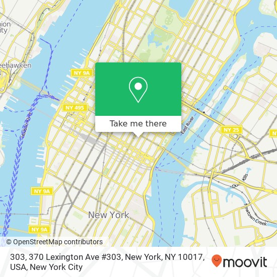 303, 370 Lexington Ave #303, New York, NY 10017, USA map