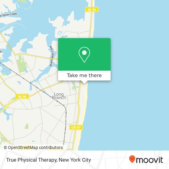 True Physical Therapy, 1 Cooper Ave map