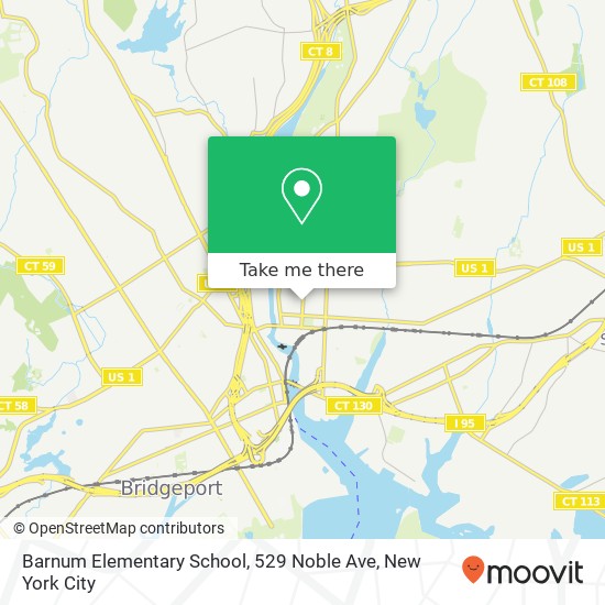 Barnum Elementary School, 529 Noble Ave map