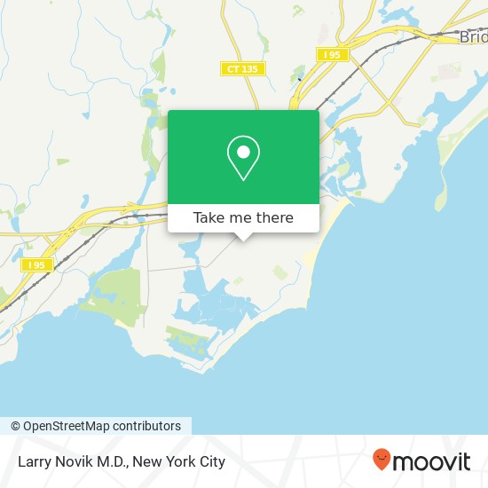 Mapa de Larry Novik M.D., 325 Reef Rd