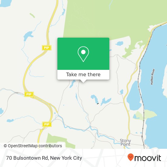 70 Bulsontown Rd, Stony Point, NY 10980 map