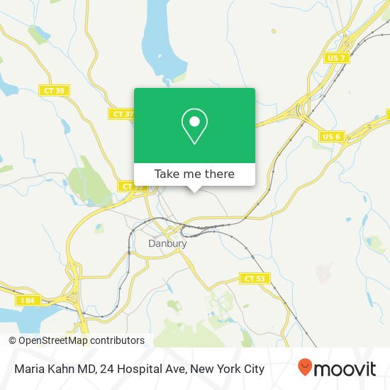 Maria Kahn MD, 24 Hospital Ave map