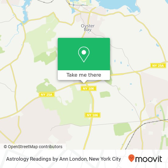 Astrology Readings by Ann London map
