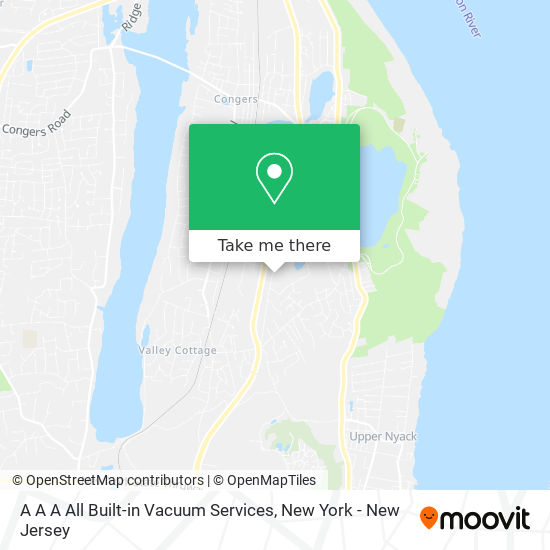 Mapa de A A A All Built-in Vacuum Services