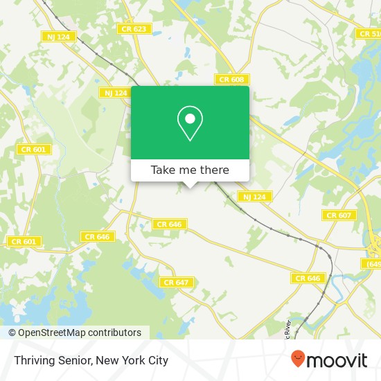 Thriving Senior, 11 West Ln map