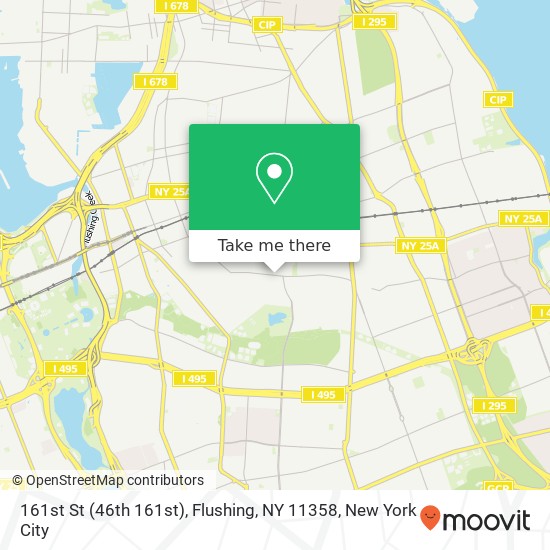 161st St (46th 161st), Flushing, NY 11358 map