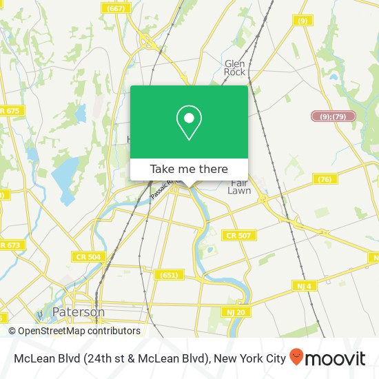 McLean Blvd (24th st & McLean Blvd), Paterson, NJ 07514 map